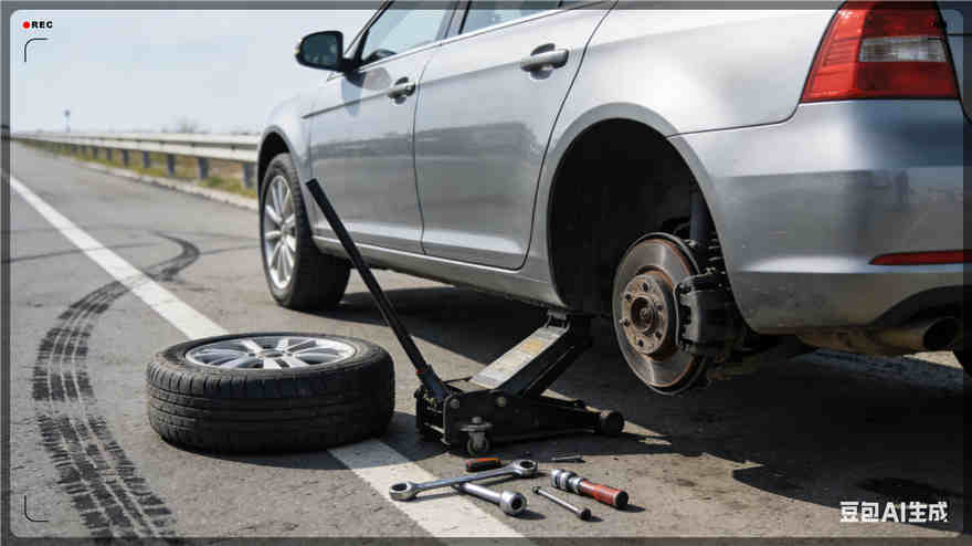 呼中区流动补胎电话【案例】